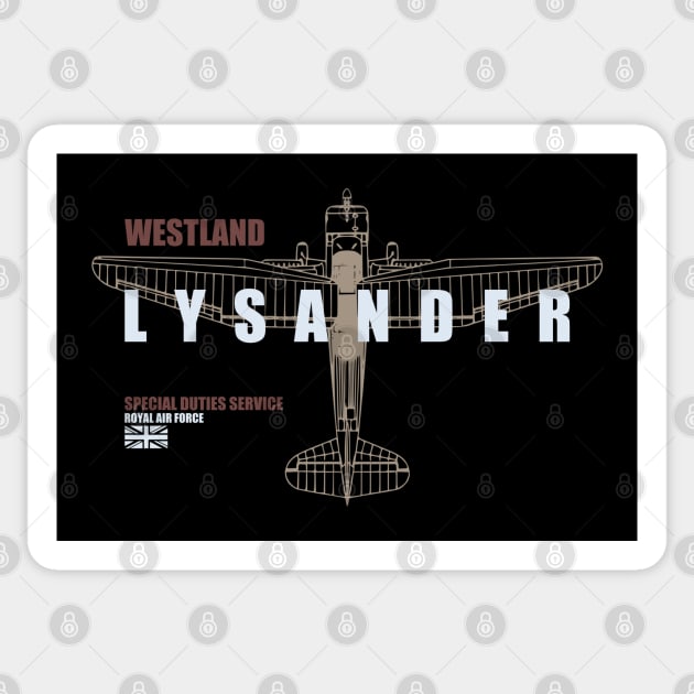 Westland Lysander Sticker by TCP